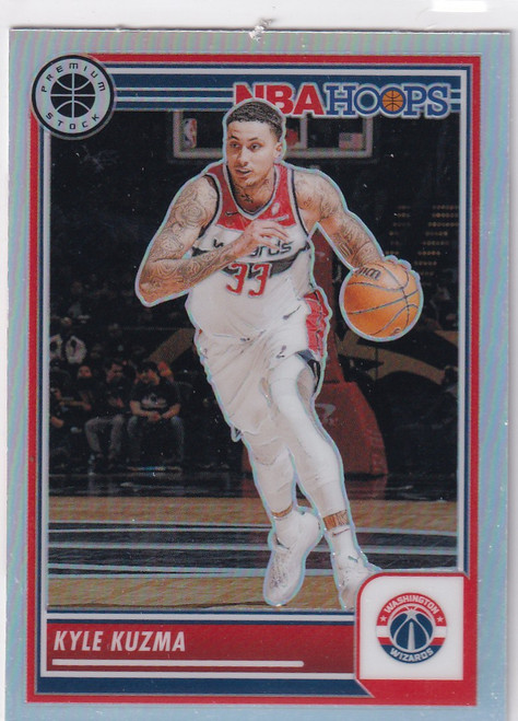 2023-24 PREMIUM STOCK #162 KYLE KUZMA REFRACTOR- WASHINGTON WIZARDS
