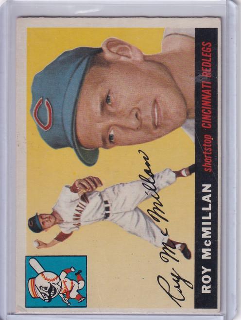 1955 Topps #181 Roy McMillan - Cincinnati Redlegs
