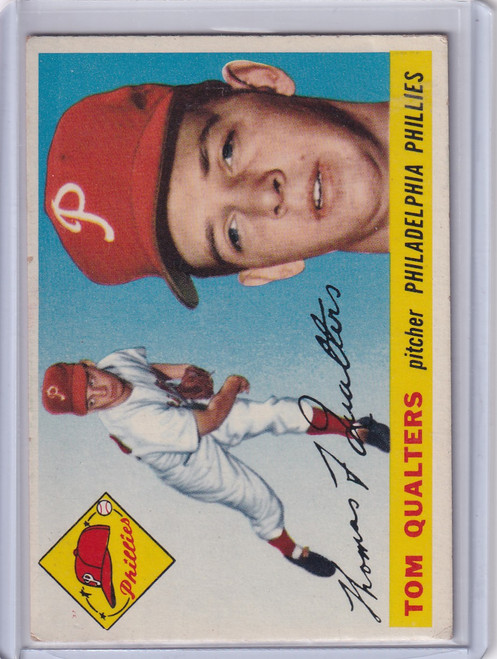 1955 Topps #33 Tom Qualters - Philadelphia Phillies