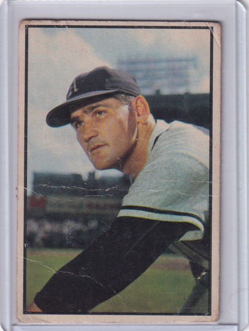 1953 Bowman Color #107 Alex Kellner - Philadelphia Athletics