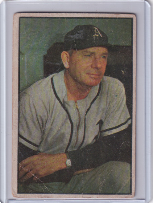 1953 Bowman Color #31 Jimmie Dykes - Philadelphia Athletics