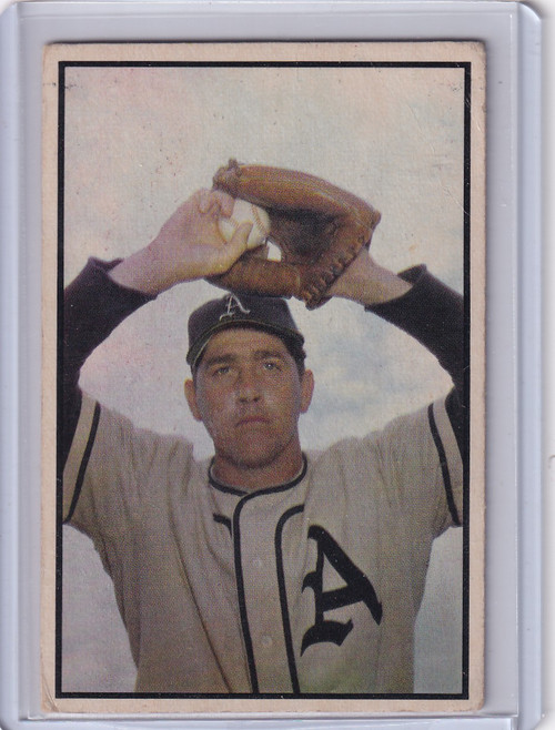 1953 Bowman Color #150 Carl Scheib - Philadelphia Athletics