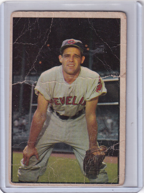 1953 Bowman Color #79 Ray Boone - Cleveland Indians