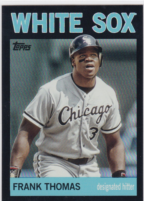 2025 Topps Archives Black Foil #72 Frank Thomas Chicago White Sox