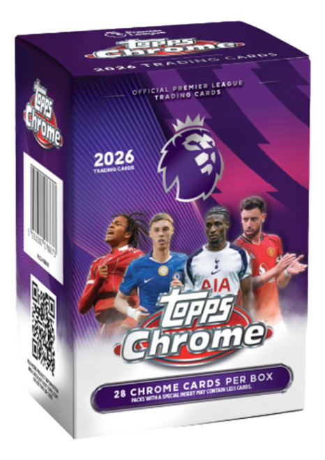 2025-26 Topps Chrome English Premiere League Blaster Box