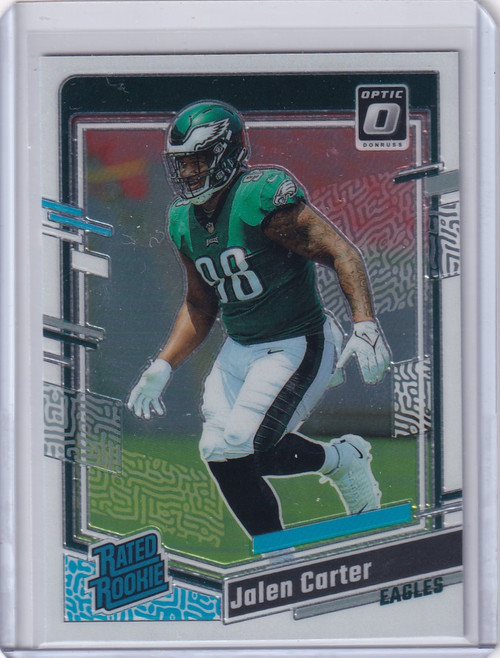 2023 Panini Donruss Optic #281 Jalen Carter - Philadelphia Eagles