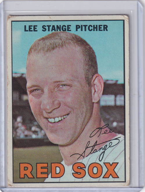 1967 Topps Baseball #99 Lee Stange - Boston Red Sox