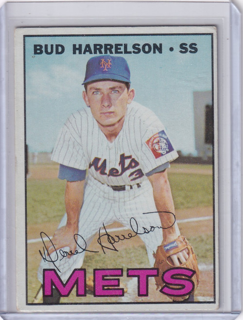 1967 Topps Baseball #306 Bud Harrelson - New York Mets RC