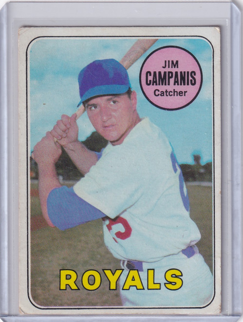 1969 Topps Baseball #396 Jim Campanis - Kansas City Royals