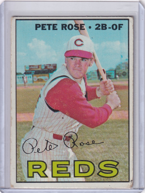 1967 Topps Baseball #430 Pete Rose - Cincinnati Reds