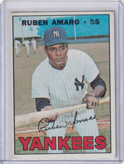 1967 Topps Baseball #358 Ruben Amaro - New York Yankees