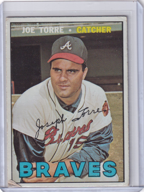 1967 Topps Baseball #350 Joe Torre - Atlanta Braves