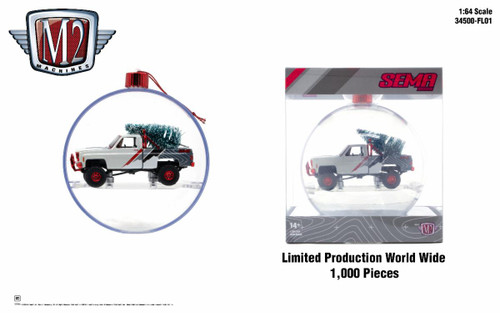 M2 Machines 1:64 SEMA 1973 Chevrolet Cheyenne Super 10 FL-01 Ornament Hobby Excl