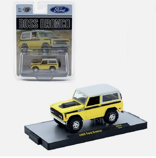 M2 Machines 1:64 1969 Ford Bronco Boss Bronco Rel HS58