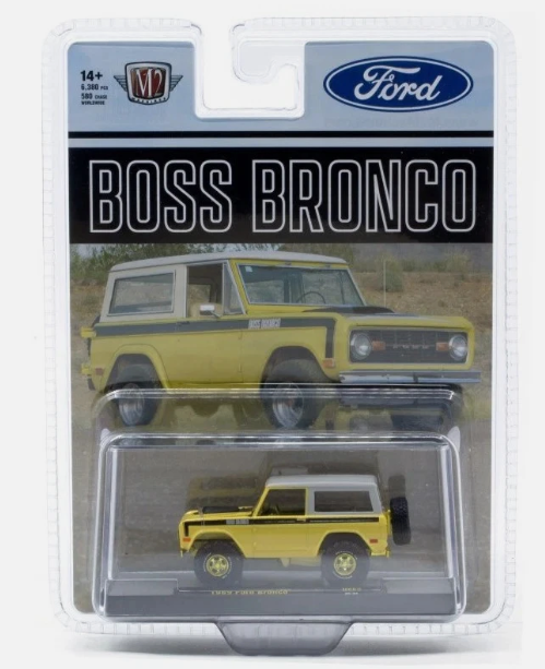M2 Machines 1:64 1969 Ford Bronco Boss Bronco Rel HS58 CHASE