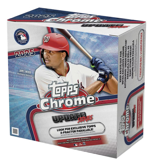 2025 Topps Chrome Update Baseball Mega Box