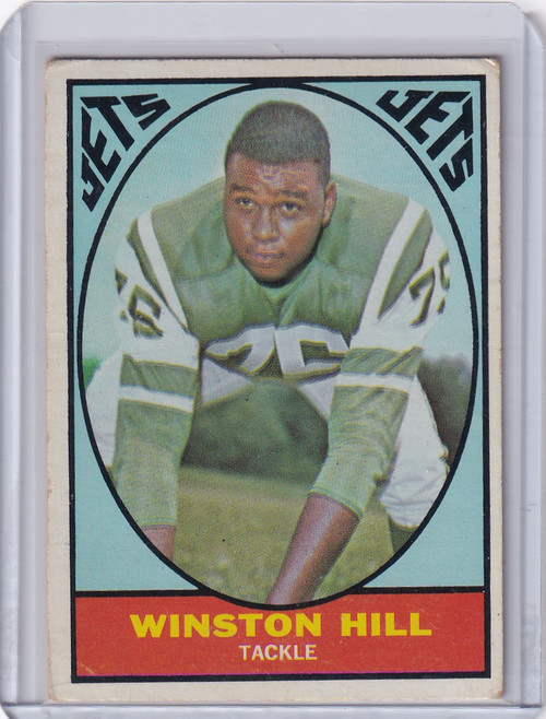 1967 Topps Football #95 Winston Hill - New York Jets
