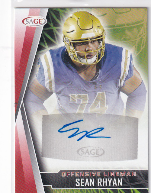 2022 SAGE #A-SR SEAN RHYAN AUTO- GREEN BAY PACKERS