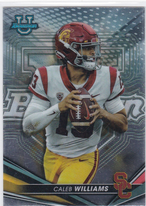 2022 TOPPS BOWMAN #1 CALEB WILLIAMS- CHICAGO BEARS