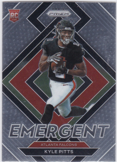 2021 PRIZM #E-11 KYLE PITTS EMERGENT- ATLANTA FALCONS