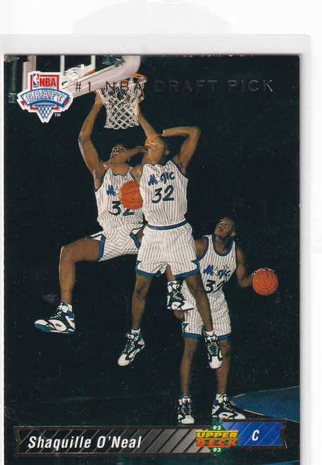 1993 UPPER DECK #1 SHAQUILLE ONEAL- ORLANDO MAGIC
