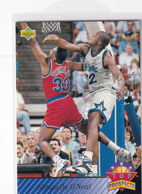 1993 UPPER DECK #474 SHAQUILLE ONEAL- ORLANDO MAGIC