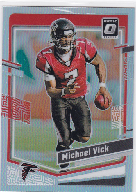 2023 DONRUSS OPTIC #12 MICHAEL VICK SILVER- ATLANTA FALCONS