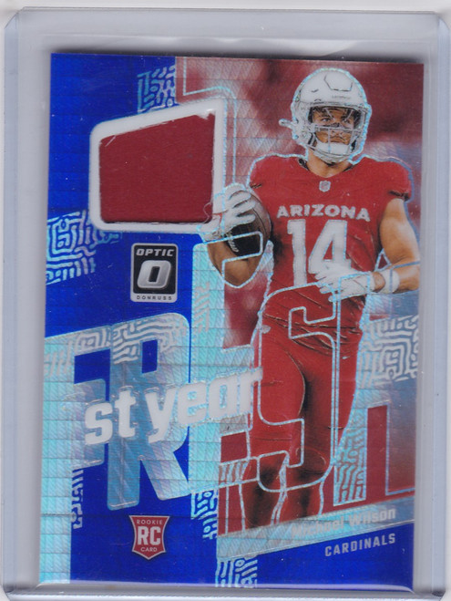 2023 DONRUSS OPTIC #FYF-MW MICHAEL WILSON HYPER PATCH- ARIZONA CARDINALS