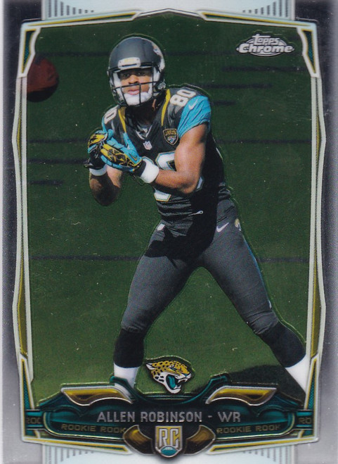 2014 Topps Chrome #172 Allen Robinson RC Rookie MINI CARD -- Seattle Seahawks