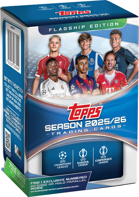 2025-26 Topps UEFA Club Competitions Blaster Box