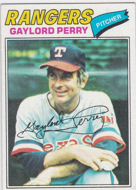 1977 Topps #152 Gaylord Perry Texas Rangers
