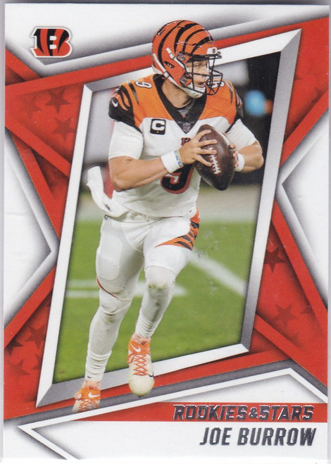 2021 Rookies & Stars Joe Burrow #18 Cincinnati Bengals