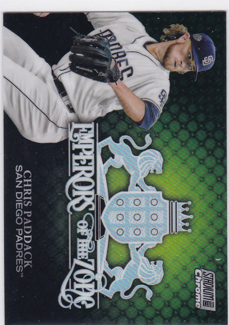 2020 Topps Stadium Club #EOZ-2 Chris Paddock Emperors of the zone San Diego Padres