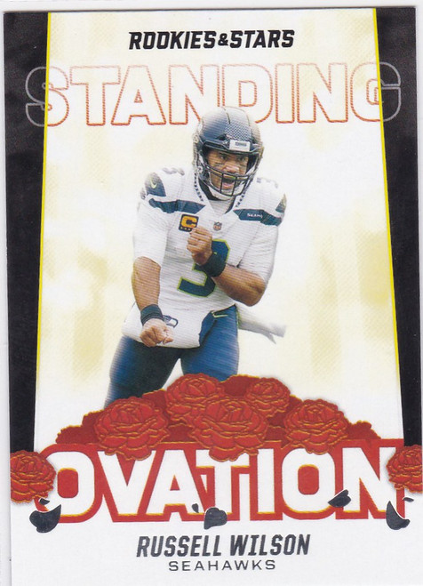 2021 Rookies & Stars #SO-8 Russell Wilson Ovation Seattle Seahawks