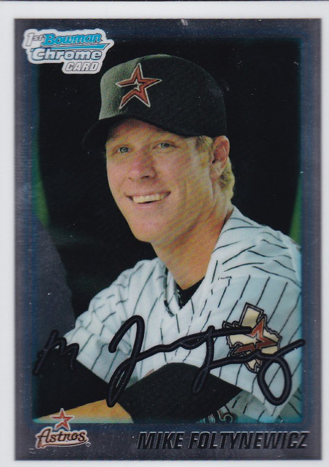 2010 Bowman Chrome #BDPP71 Mike Foltynewicz -- Houston Astros