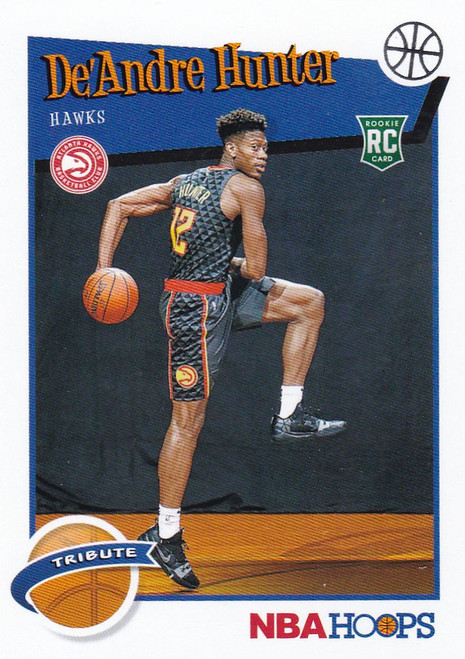 2019 Hoops DeAndre Hunter RC #299 - Hawks