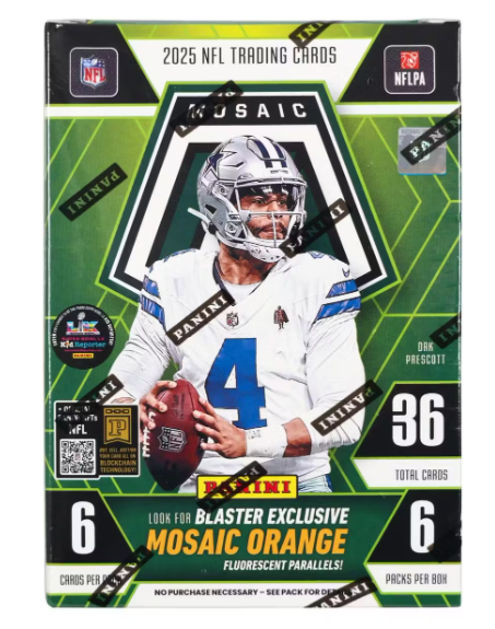 2025 PANINI MOSAIC FOOTBALL BLASTER BOX