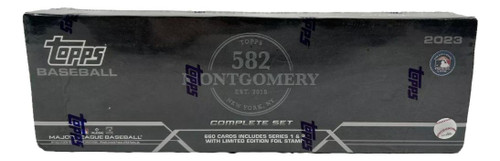 2023 Topps 582 Montgomery Complete Set