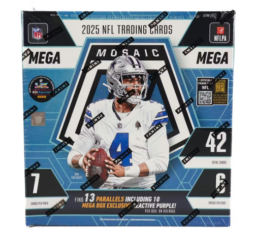 2025 Panini Mosaic Football Mega Box