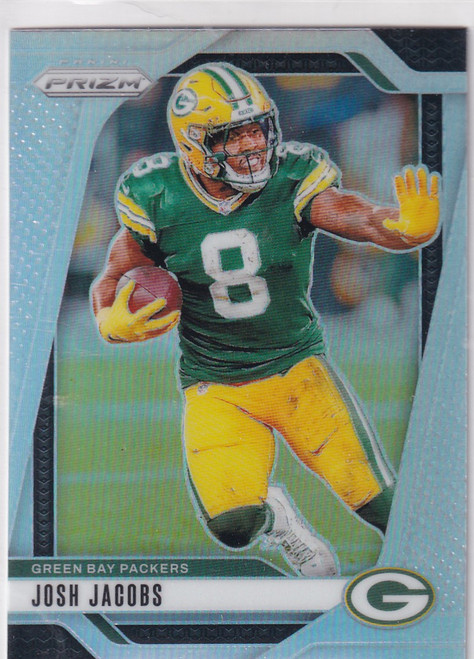2024 PRIZM #102 JOSH JACOBS SILVER- GREEN BAY PACKERS