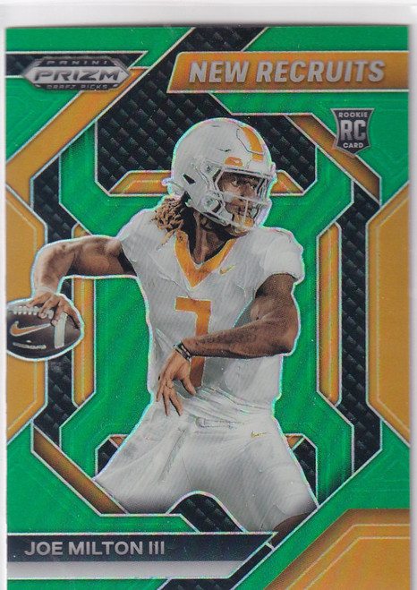 2024 PRIZM DRAFT PICK #NR-JMN JOE MILTON III GREEN- DALLAS COWBOYS