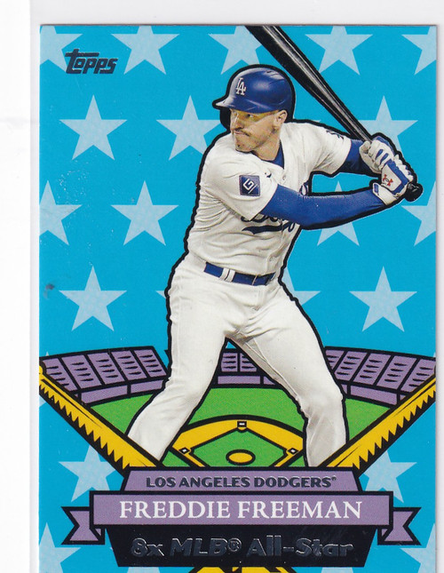 2025 TOPPS ARCHIVES #07AS-9 FREDDIE FREEMAN ALL STAR- LOS ANGELES DODGERS