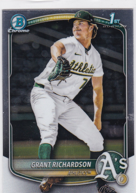 2025 Bowman Chrome #BDC-171 Grant Richardson 1st Bowman Athletics