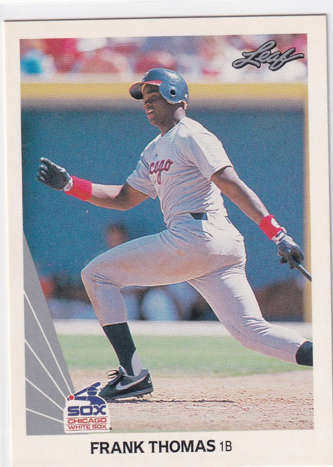 1990 LEAF #300 FRANK THOMAS- CHICAGO WHITE SOX