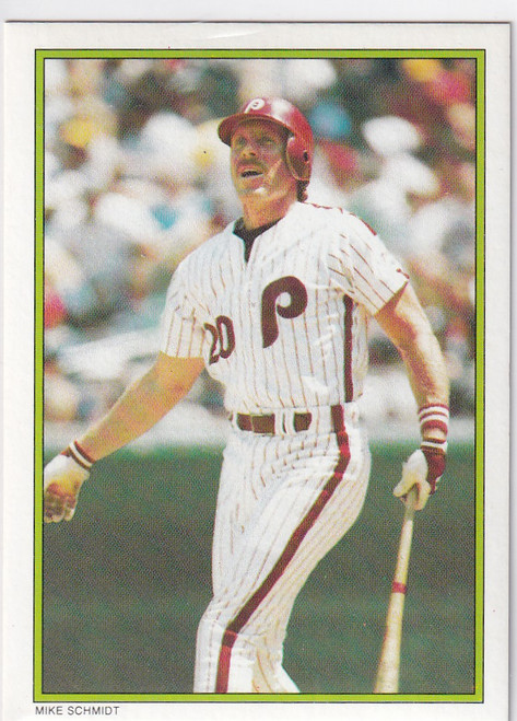1986 TOPPS #17 MIKE SCHMIDT ALL STAR SET- PHILADELPHIA PHILLIES