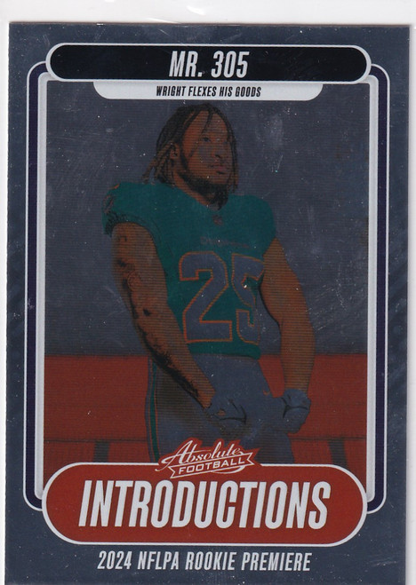 2024 ABSOLUTE #I-JWT MR 305 INTRODUCTIONS- MIAMI DOLPHINS