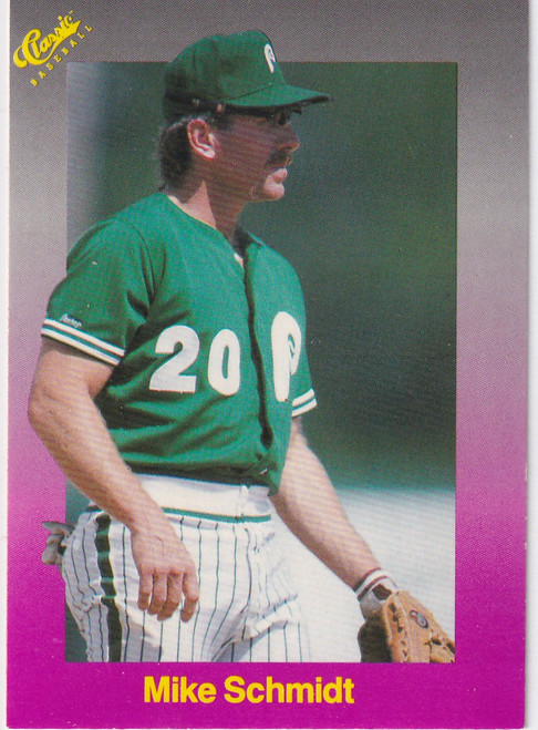 1988 CLASSIC #153 MIKE SCHMIDT- PHILADELPHIA PHILLIES
