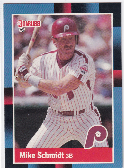 1987 DONRUSS #330 MIKE SCHMIDT- PHILADELPHIA PHILLIES
