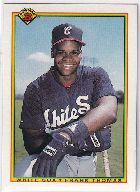 1990 TOPPS #320 FRANK THOMAS- CHICAGO WHITE SOX