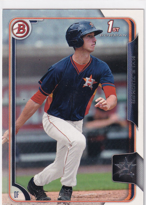 2015 TOPPS BOWMAN #75 KYLE TUCKER- HOUSTON ASTROS